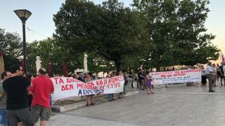 "Καταστάσεις" διαδηλώσεων επικράτησαν στον Φάρο της Αλεξανδρούπολης