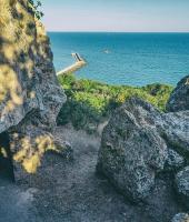 Cave of Cyclope of Makri. Cave of Cyclope of Makri.