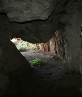 Cave of Cyclope of Makri. Cave of Cyclope of Makri.