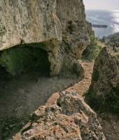 Cave of Cyclope of Makri. Cave of Cyclope of Makri.