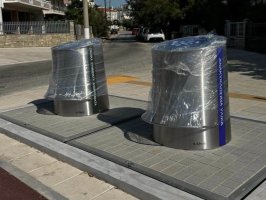 Νέοι υπόγειοι κάδοι τοποθετούνται σε γειτονιές της Αλεξανδρούπολης