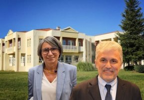 Τελετή παράδοσης - παραλαβής στο ΔΠΘ: Η Μαρία Μιχαλοπούλου διαδέχεται τον Φώτη Μάρη στην Πρυτανεία