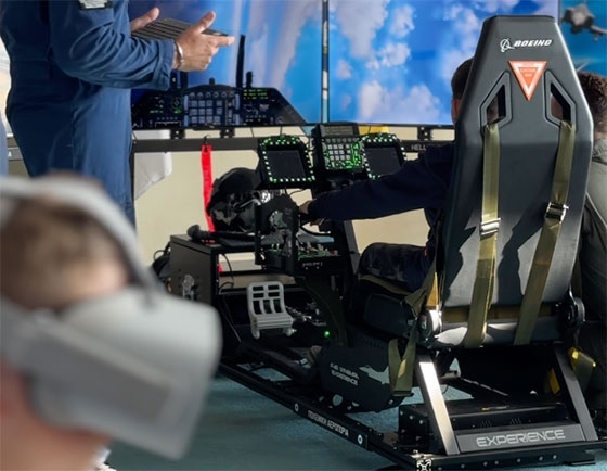 Ο στόχος της δράσης είναι να ενισχυθεί η επαφή των νέων με την αεροπορία και τις τεχνολογίες αιχμής της ΠΑ.