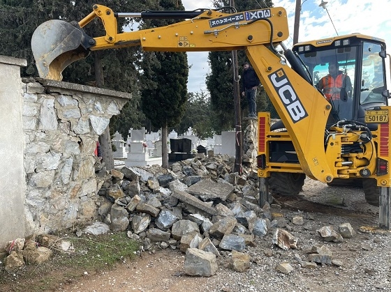 Θα αντικαταστεθεί η παλιά περίφραξη στο Β΄ Κοιμητήριο Αλεξανδρούπολης.