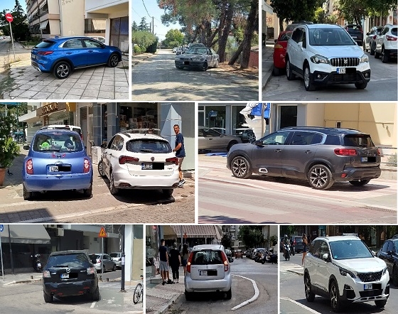 Μεγάλο πρόβλημα τα παράνομα παρκαρίσματα στην Αλεξανδρούπολη.