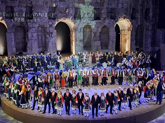 Απολαυστική συναυλία στο Ηρώδειο, στη μνήμη του Χρόνη Αηδονίδη.