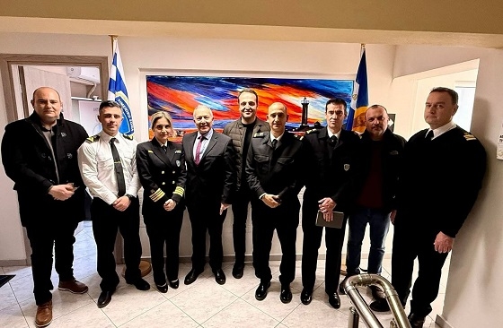 Το Λιμεναρχείο Αλεξανδρούπολης επισκέφθηκε ο Υφυπουργός Ναυτιλίας.