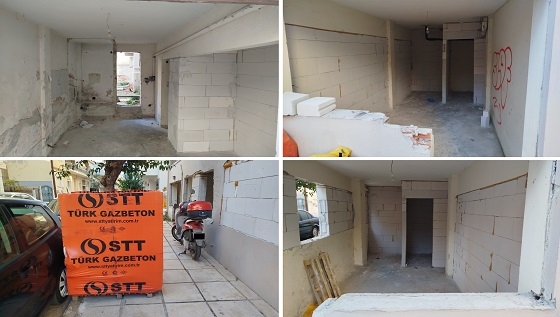 Κάθε είδους χώροι, μετατρέπονται σε μικρά διαμερίσματα.