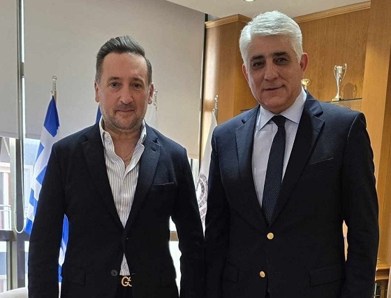 Ο Δήμαρχος Αλεξανδρούπολης και ο Γενικός Γραμματέας της ΚΕΔΕ.