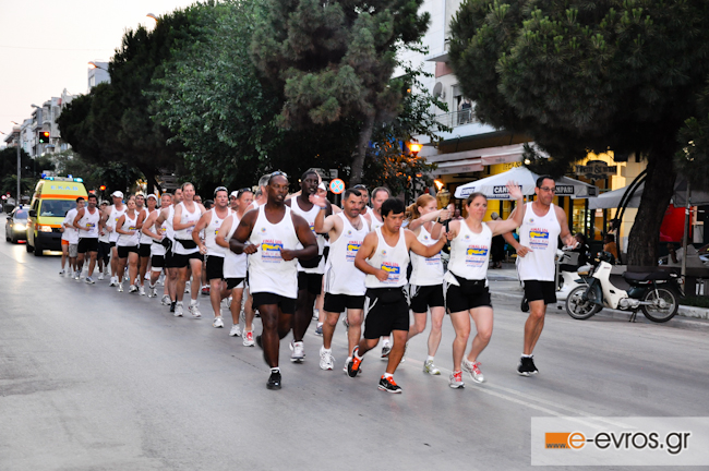 Στην Αλεξανδρούπολη η φλόγα των Special Olympics.