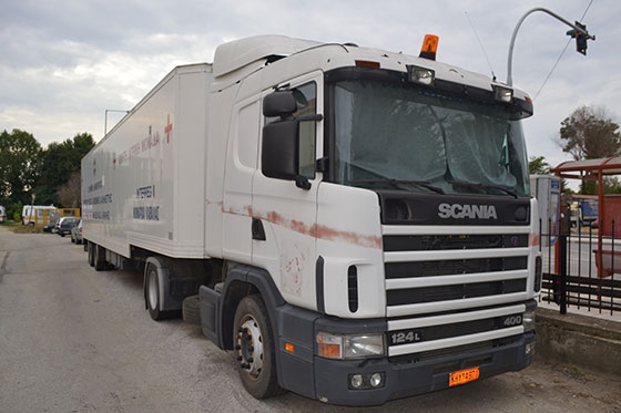 Κινητή ιατρική μονάδα παραχωρεί η Περιφέρεια ΑΜ-Θ στους πρόσφυγες στην Ειδομένη.