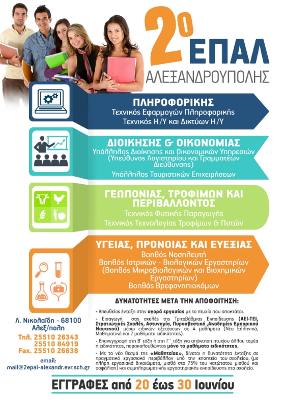 Αλλαγές στην πρόσβαση των αποφοίτων ΕΠΑΛ στην τριτοβάθμια εκπαίδευση και λειτουργία του μεταλυκειακού έτους – τάξη μαθητείας