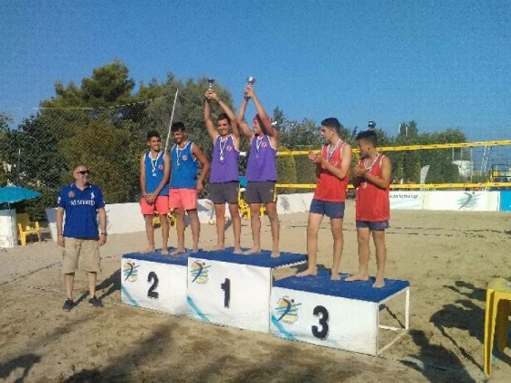 Πρωταθλητές Ελλάδας στο Junior BeachVolley από την Αλεξανδρούπολη