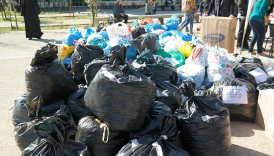 Ορεστιάδα: Τρεις τόνοι καπάκια για τον Σύλλογο Α.με.Α Έβρου