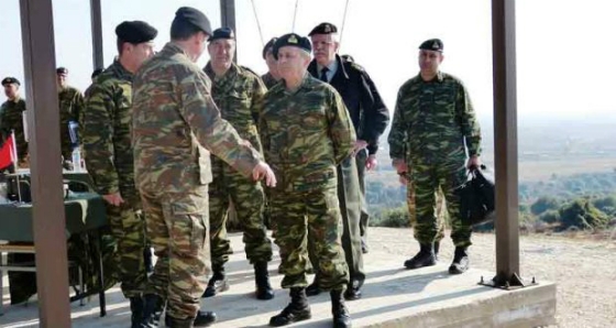 Ο Αρχηγός Στρατού στον Έβρο