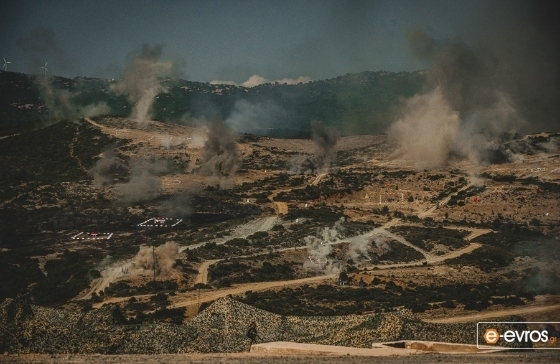 Έβρος: Εβδομάδα βολών της 12ης Μεραρχίας στο Πεδίο Βολής «Αετός»