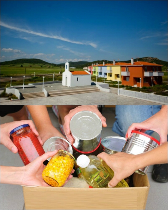  Συγκέντρωση τροφίμων από τα Παιδικά Χωριά SOS Αλεξανδρούπολης