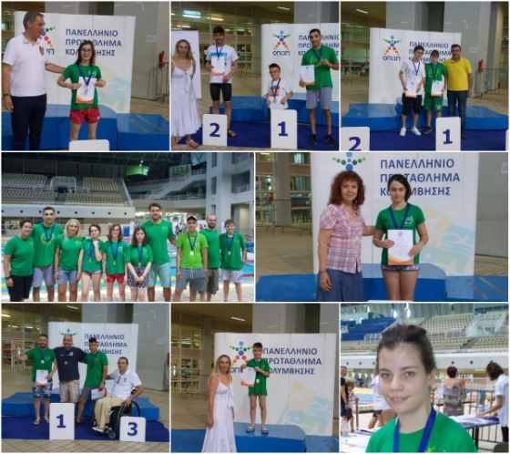 Με 21 χρυσά, 3 αργυρά και 3 χάλκινα μετάλλια, καταρρίπτοντας ταυτόχρονα 8 πανελλήνια ρεκόρ επέστρεψε ο ΚΟΤΙΝΟΣ στην Αλεξανδρούπολη