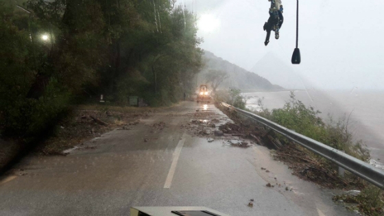 Σαμοθράκη: Η "Μέδουσα" έφυγε αλλά άφησε πίσω της μεγάλες καταστροφές 