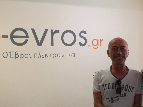 Ο κ. Μπιλάλ στα γραφεία του e-evros.gr