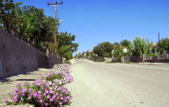 Στη φωτογραφία ο κεντρικός δρόμος του Ασημενίου