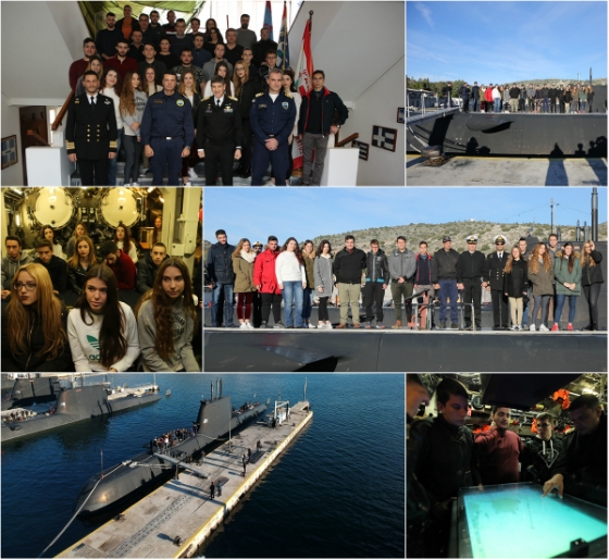 2 μαθητές από τον Έβρο στην κατάδυση με υποβρύχιο