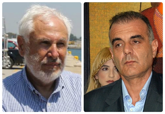 Ο Φ.Μανούσης & ο Θ.Βίτσας 