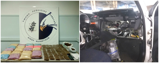 Ανήκουστο: 49.733 χάπια έκσταση & 7,5 κιλά "σοκολάτα" κατασχέθηκαν στην Καβάλα!