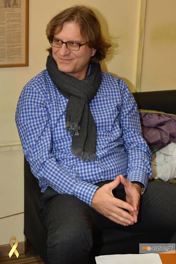 Ο Δημήτρης Λαζόπουλος