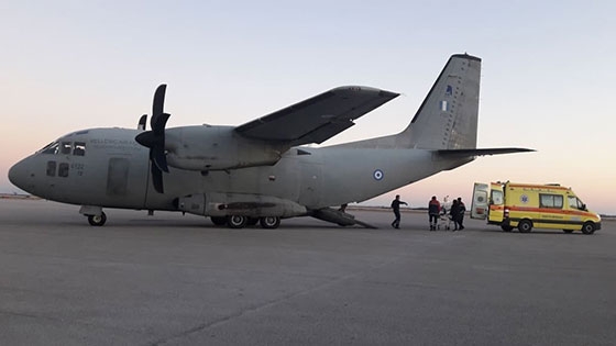 Αεροδιακομιδή βρέφους από το αεροδρόμιο της Αλεξανδρούπολης