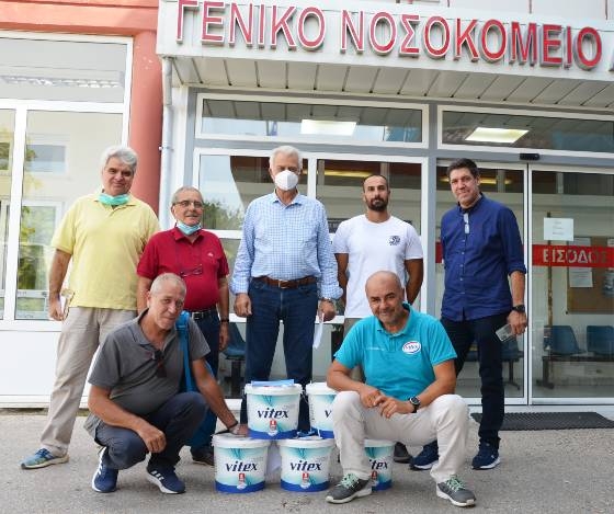 Η παράδοση Vitex with Vairo στο Γενικό Νοσοκομείο Διδυμοτείχου