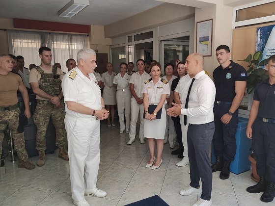 Ενίσχυση Αλεξανδρούπολης και Σαμοθράκης υποσχέθηκε ο Αρχηγός του Λιμενικού Σώματος.