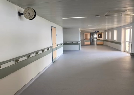 Ανακαινισμένοι χώροι στο ΠΓΝ Αλεξανδρούπολης.