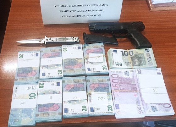 Αυτά βρέθηκαν σε σπίτι ημεδαπού στην Αλεξανδρούπολη.