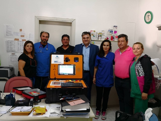 Δίνεται πλέον η δυνατότητα στους ιατρούς στη Σαμοθράκη να αποστέλλουν σε πραγματικό χρόνο ιατρικά δεδομένα σε περίπτωση που χρήζουν εξέτασης ειδικού.