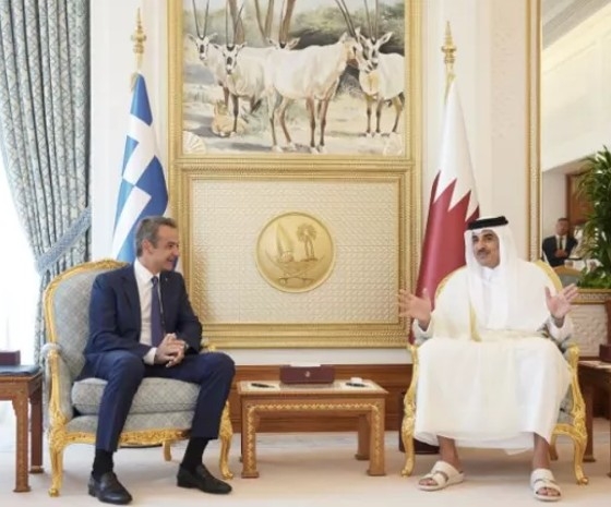 Επίσημη επίσκεψη του Πρωθυπουργού Κυριάκου Μητσοτάκη στο Κατάρ.