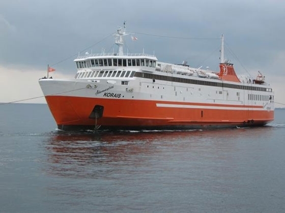 "Αδαμάντιος Κοραής": Συνεχίζει και το 2020 στη γραμμή Αλεξανδρούπολη - Σαμοθράκης