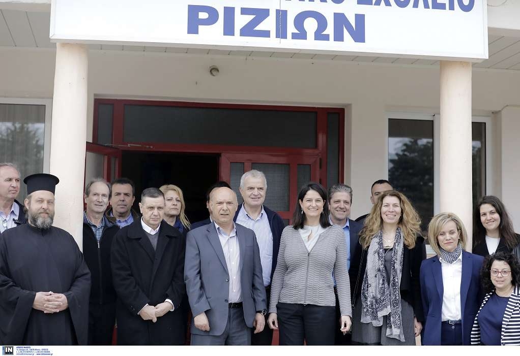 Τις ιδέες μαθητών για το σχολείο που θέλουν άκουσε η υπ. Παιδείας στα Ρίζια Έβρου