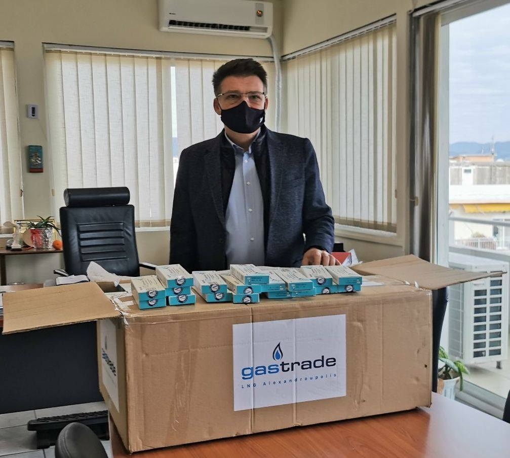 Η δωρεά της Gastrade A.E. στην Π.Ε Έβρου για την αντιμετώπιση της πανδημίας Covid-19