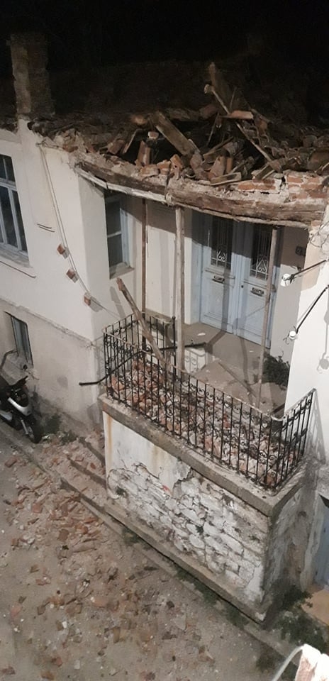 Καταστράφηκε η στέγη ιστορικού κτιρίου που λειτουργούσε ως εργαστήρι αγγειοπλαστικής στο Διδυμότειχο