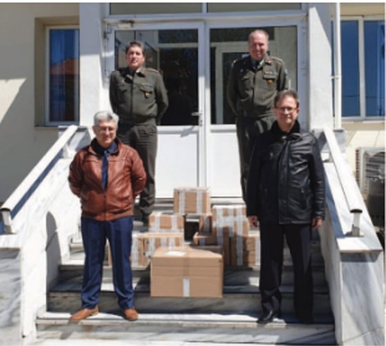 Ο Ιατρικός Σύλλογος Έβρου πρόσφερε υγειονομικό υλικό  για τις ανάγκες του στρατεύματος στον Έβρο