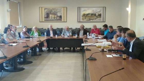 Επίσκεψη στελεχών της «ΕΓΑΝΤΙΑ ΟΔΟΣ Α.Ε.» στον Δήμαρχο Αλεξανδρούπολης