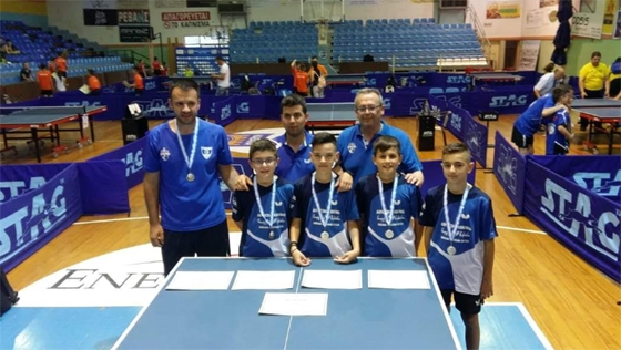 Πινγκ Πονγκ: Δεύτερος στην Ελλάδα ο Εθνικός Αλεξανδρούπολης