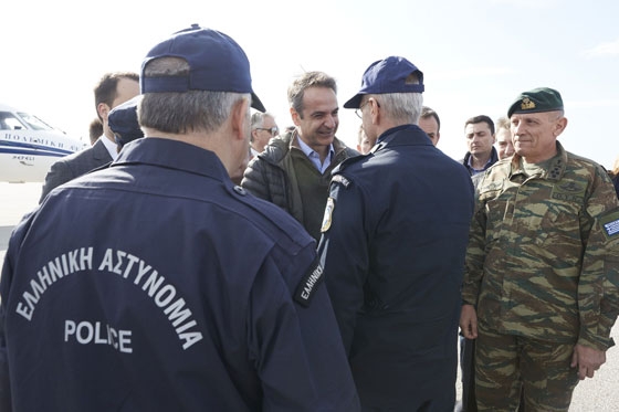 Μητσοτάκης από την Αλεξανδρούπολη: «Ο Έβρος είναι πάντα όρθιος» (video)