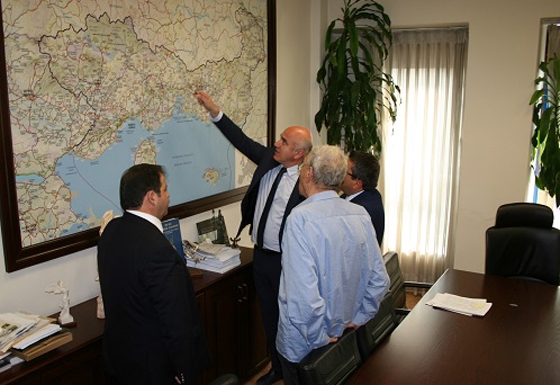 Με τον Νομάρχη του Σμόλιαν συναντήθηκε ο Περιφερειάρχης  ΑΜ-Θ Χρ. Μέτιος