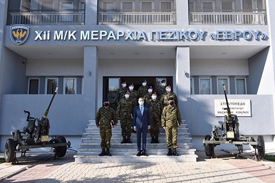 Ο ΥΦΕΘΑ Αλκιβιάδης Στεφανής σε Αλεξανδρούπολη & Φέρες