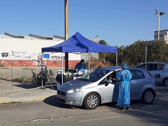 Drive through tests Covid-19 θα πραγματοποιηθούν για δύο ημέρες στον Δήμο Αλεξανδρούπολης