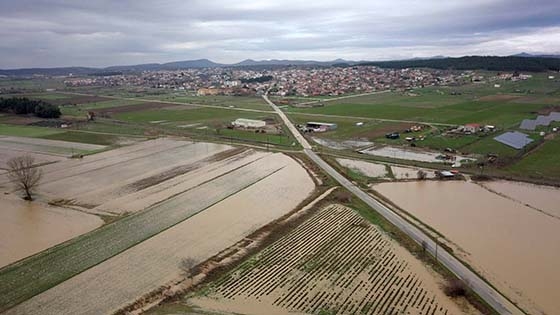 Στα 65.000 στρέμματα οι πλημμυρισμένες εκτάσεις στον Έβρο (video)