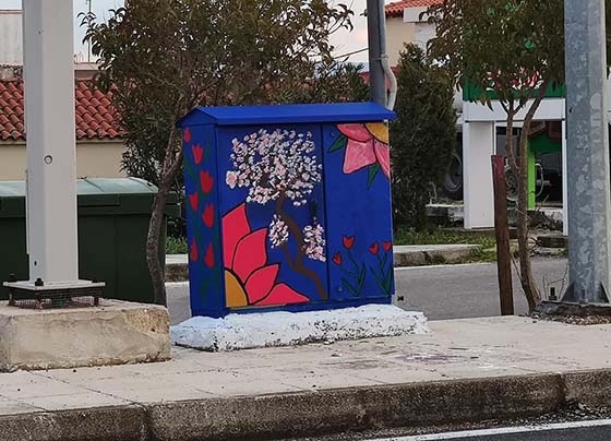 Τα ΚΑΦΑΟ στις Φέρες γίνονται καμβάδες καλλιτεχνικής έκφρασης