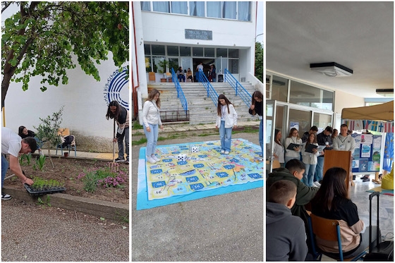 Οι Senior & Junior Ambassadors των Λυκειακών Τάξεων Μεταξάδων οργάνωσαν και πραγματοποίησαν εκδηλώσεις και δράσεις σε ένα κλίμα γιορτής και παιχνιδιού.